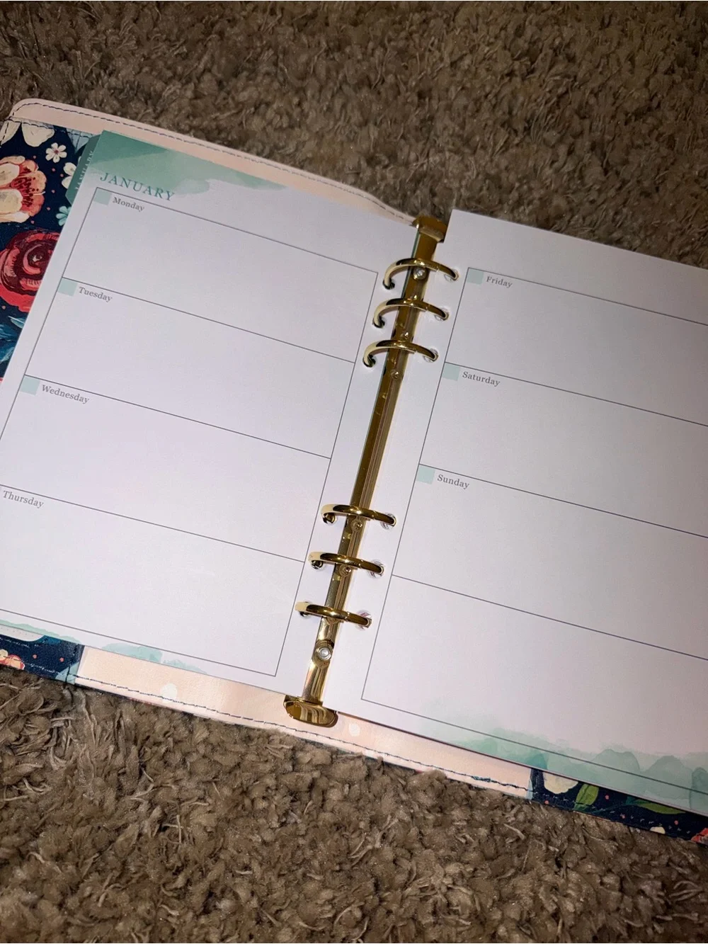 Agenda 52 Planner + extra lined pages!